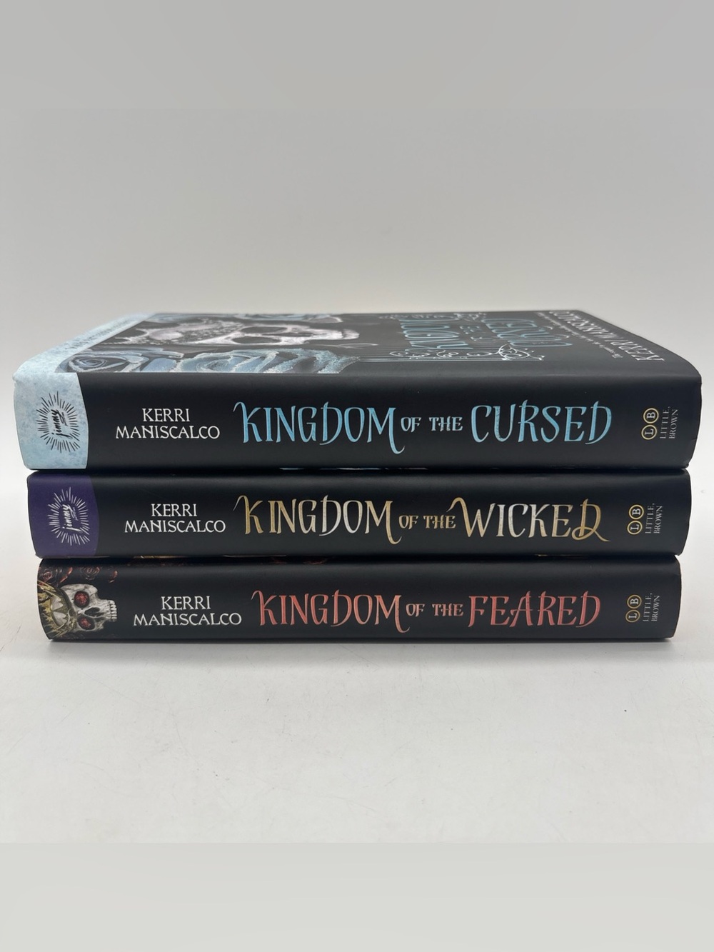 Kingdom of the Wicked Series Set by Kerri Maniscalco (1st Edition) Hardcover